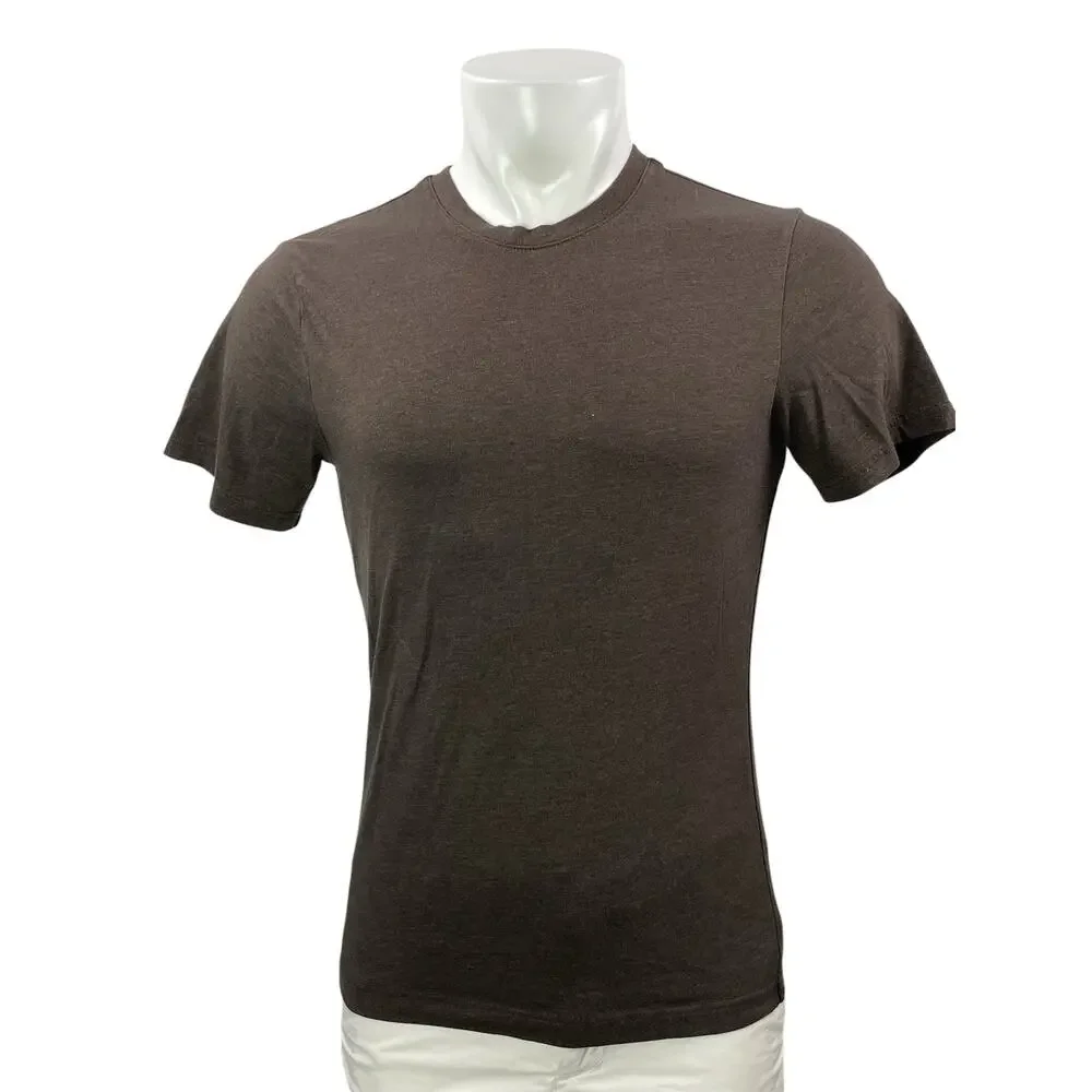 Bundle of 3 Banana Republic Men's Green Black Brown Crew T Shirt Tee Top Size S